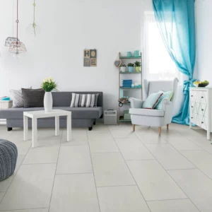 Living room tile flooring | Howard-Carpenter Floor Covering